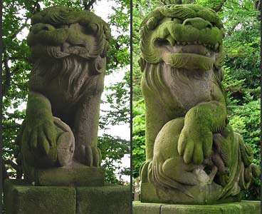 石船神社狛犬