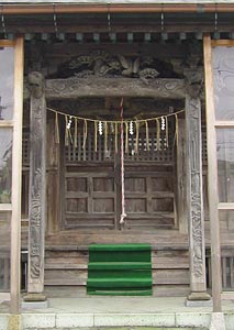河内神社拝殿