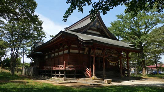 日吉八幡神社社殿