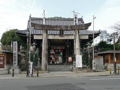 博多区上川端町の櫛田神社