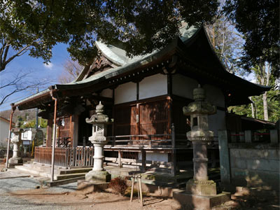 桐生市美和神社拝殿
