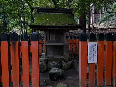 大田神社境内の百大夫神社