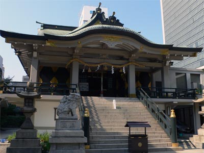 難波神社拝殿