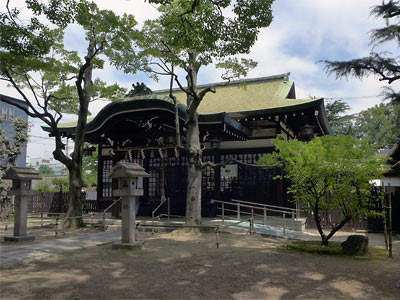 神須牟地神社社殿