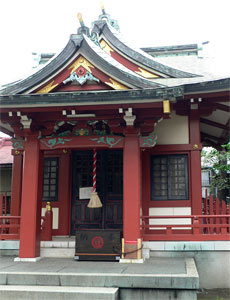 吉原神社拝殿