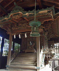 品川区大井の鹿嶋神社の旧本殿