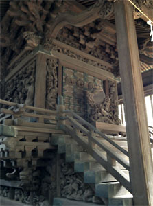 品川区大井の鹿嶋神社の旧本殿