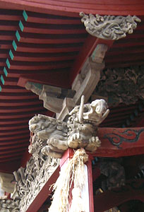 八幡神社社殿彫刻