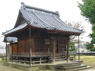 中木戸の須賀社拝殿