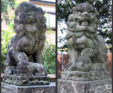 和田神社狛犬