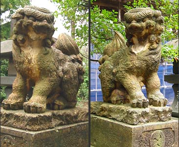多岐神社狛犬