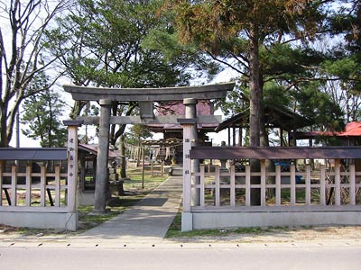 白勢町の諏訪神社