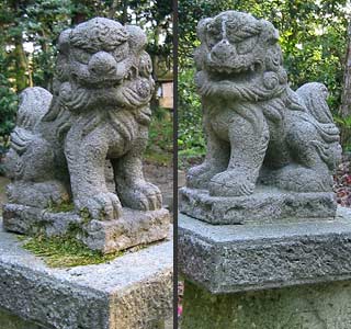 古峯神社狛犬