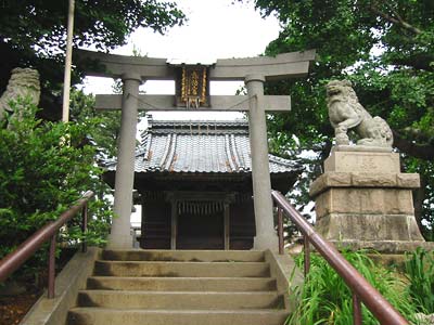 神道寺の諏訪神社