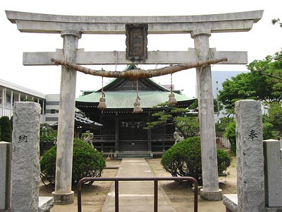 出来島の菅原神社