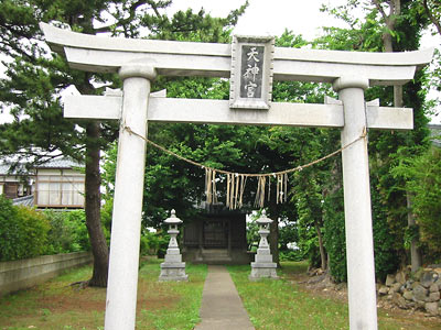 俵柳の菅原神社