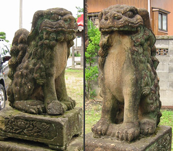 嘉木諏訪神社狛犬