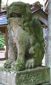 中山神社狛犬