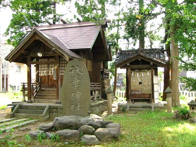 秋葉神社と産土社