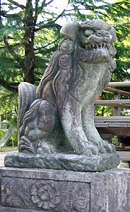 熊野若宮神社狛犬