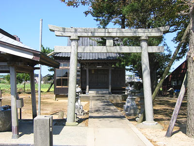 村上市福田の諏訪神社