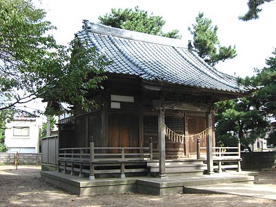 中野山神社拝殿