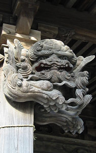 日枝神社社殿装飾