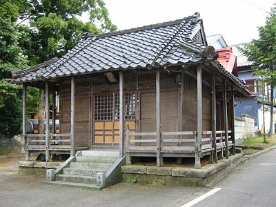 田上町中店の諏訪神社