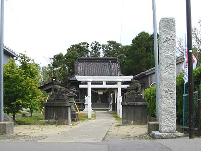 堀山新田の神明社