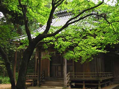 田家の諏訪神社拝殿