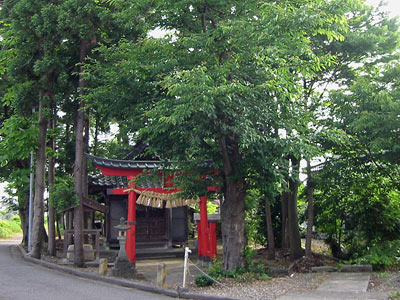加茂市寿町の大山祇神社