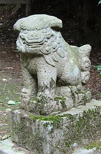新潟神社狛犬