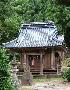 小栗山町の諏訪神社