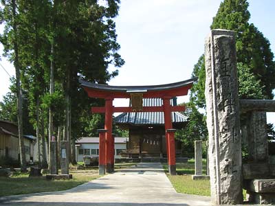 新潟市浦木の金林神社