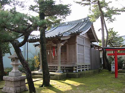 西松崎神明社社殿