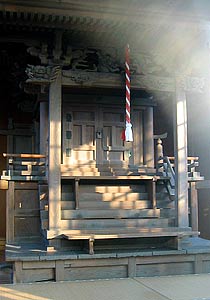 富岡の神明社本殿