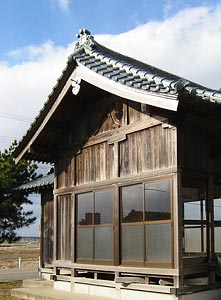 居宿稲荷神社社殿