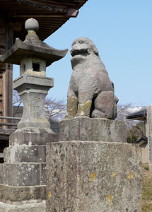 津上神社狛犬