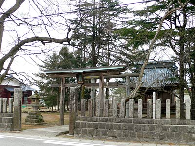 中黒山の神明神社
