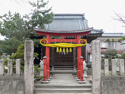 下黒山の稲荷神社