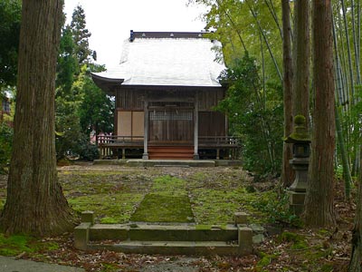 北条の諏訪神社拝殿