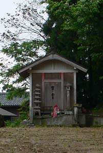 玉姫神社の跡の小祠