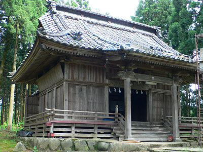 日吉神社拝殿