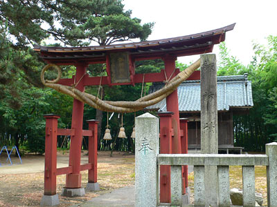 新潟市駒込の諏訪神社