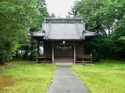 木津の諏訪神社社殿