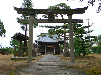 新潟市二本木の赤城神社
