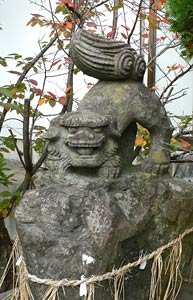 川崎神社狛犬