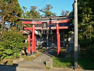 新潟市善光寺の諏訪神社