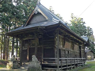 魚沼神社社殿