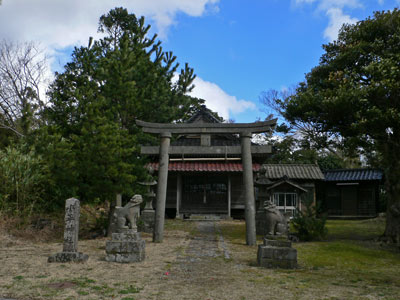 沢根五十里の小平神社